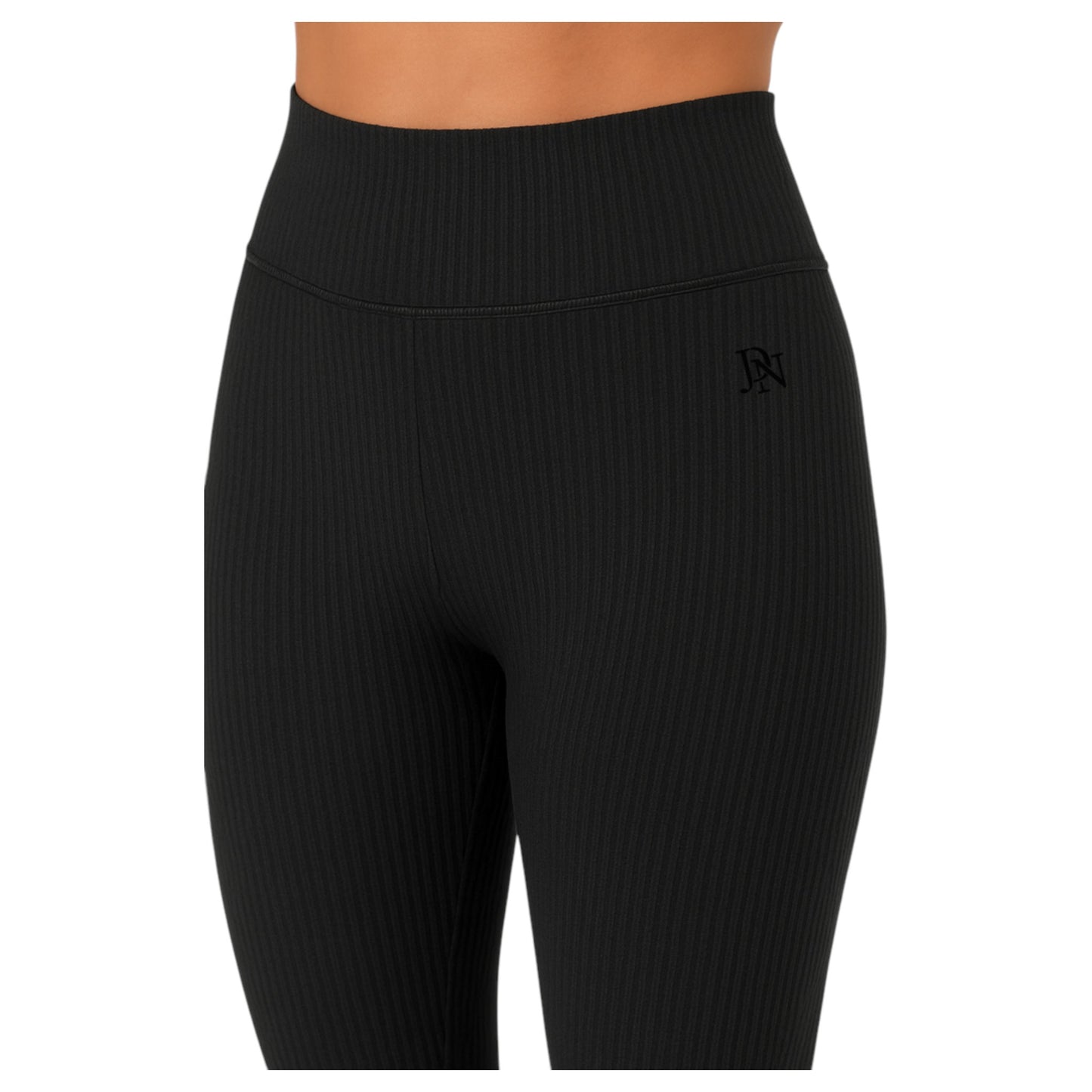 JDN Ladies Winter Warm Ribbed Fleece Lined Leggings