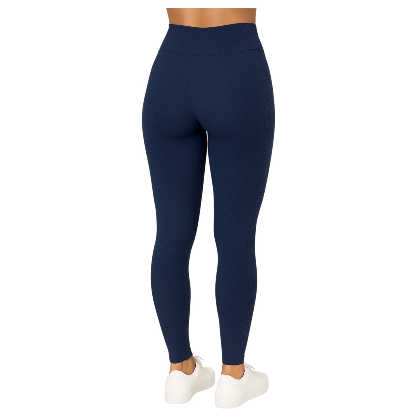 JDN Ladies Winter Warm Ribbed Fleece Lined Leggings