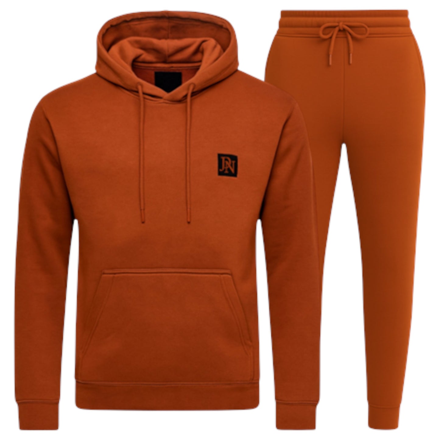 JDN Men's Branded Plain Hooded Tracksuit