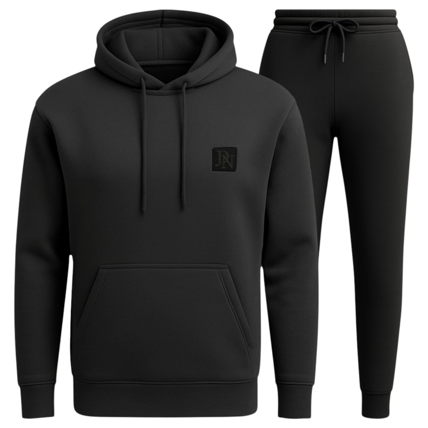 JDN Men's Branded Plain Hooded Tracksuit