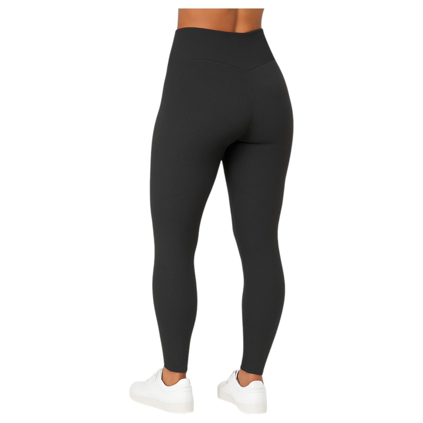 JDN Ladies Winter Warm Ribbed Fleece Lined Leggings
