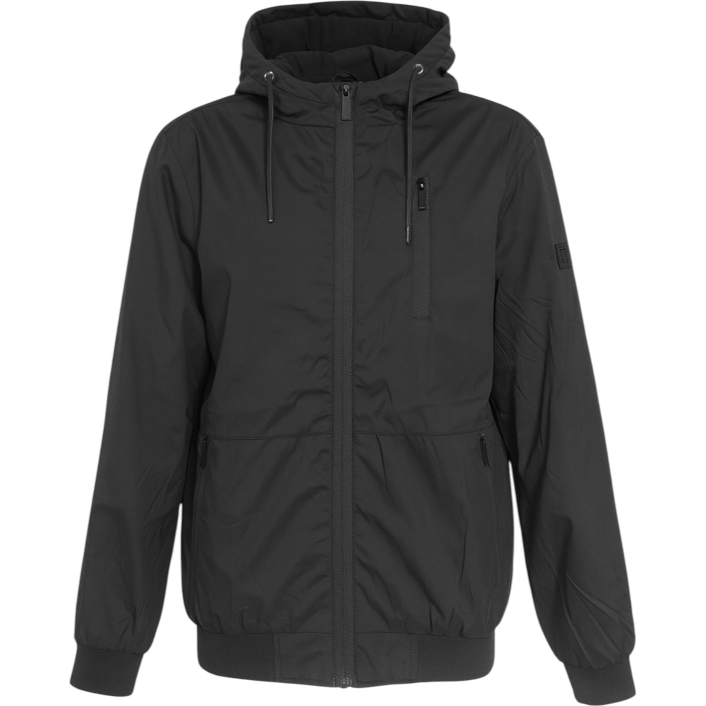 JDN Men's Softshell Fleece Lined Hooded Jacket