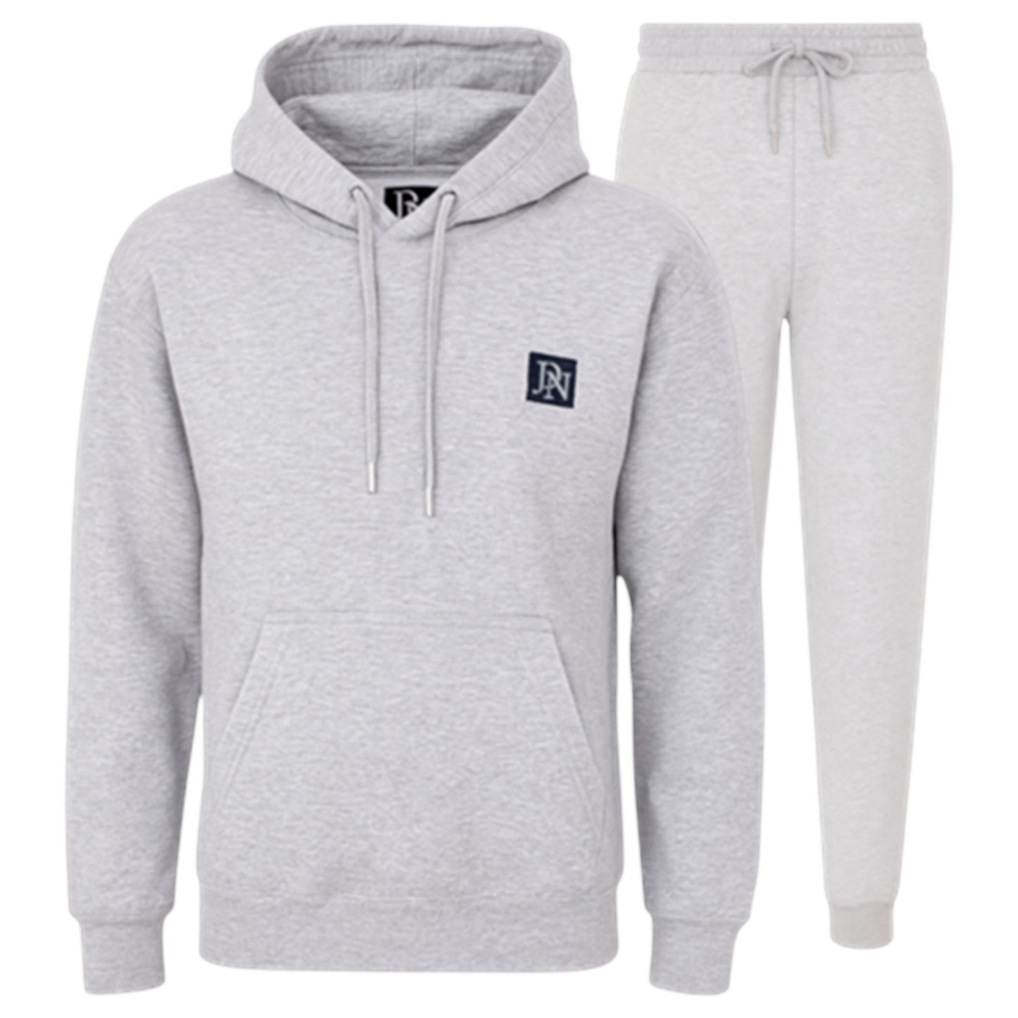 JDN Men's Branded Plain Hooded Tracksuit