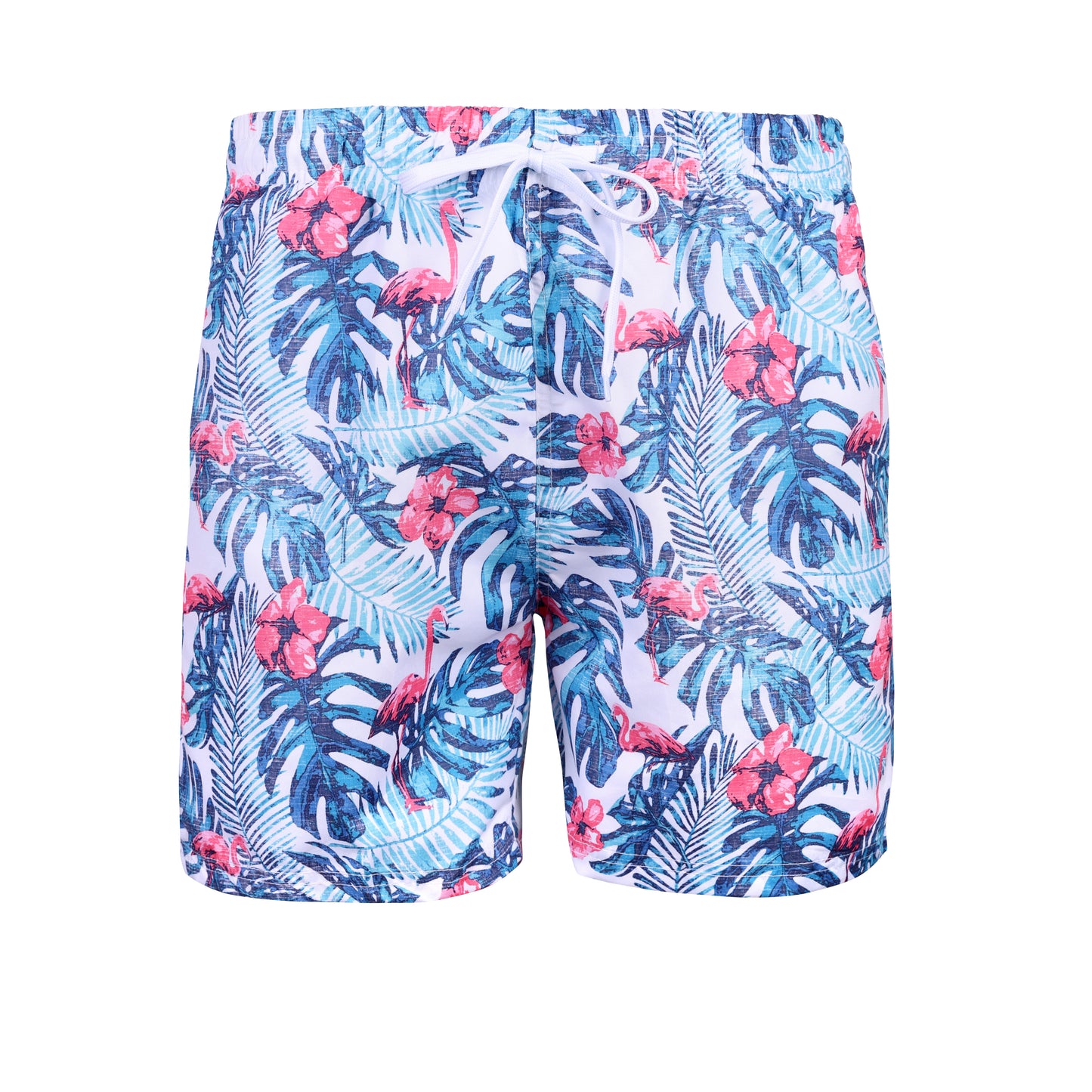 JDN Men's Tropical Design Swim Shorts