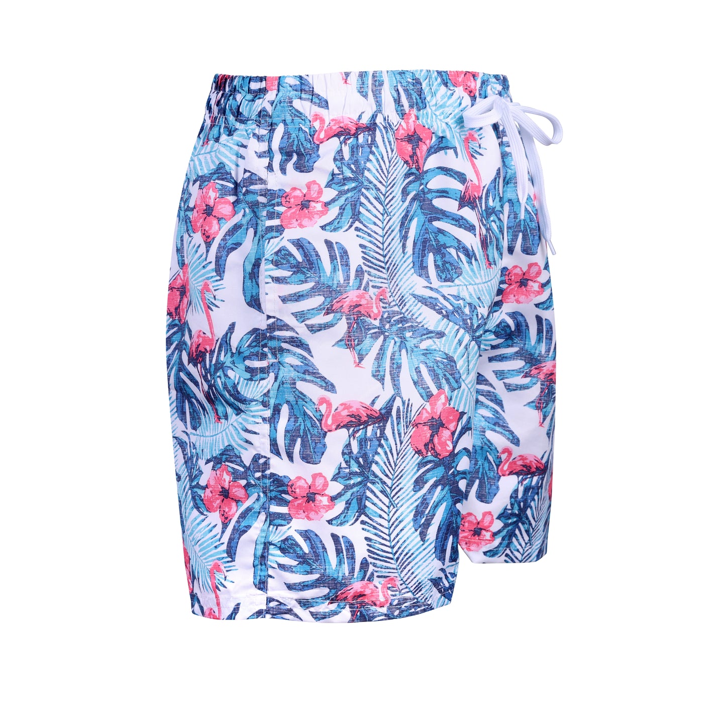 JDN Men's Tropical Design Swim Shorts