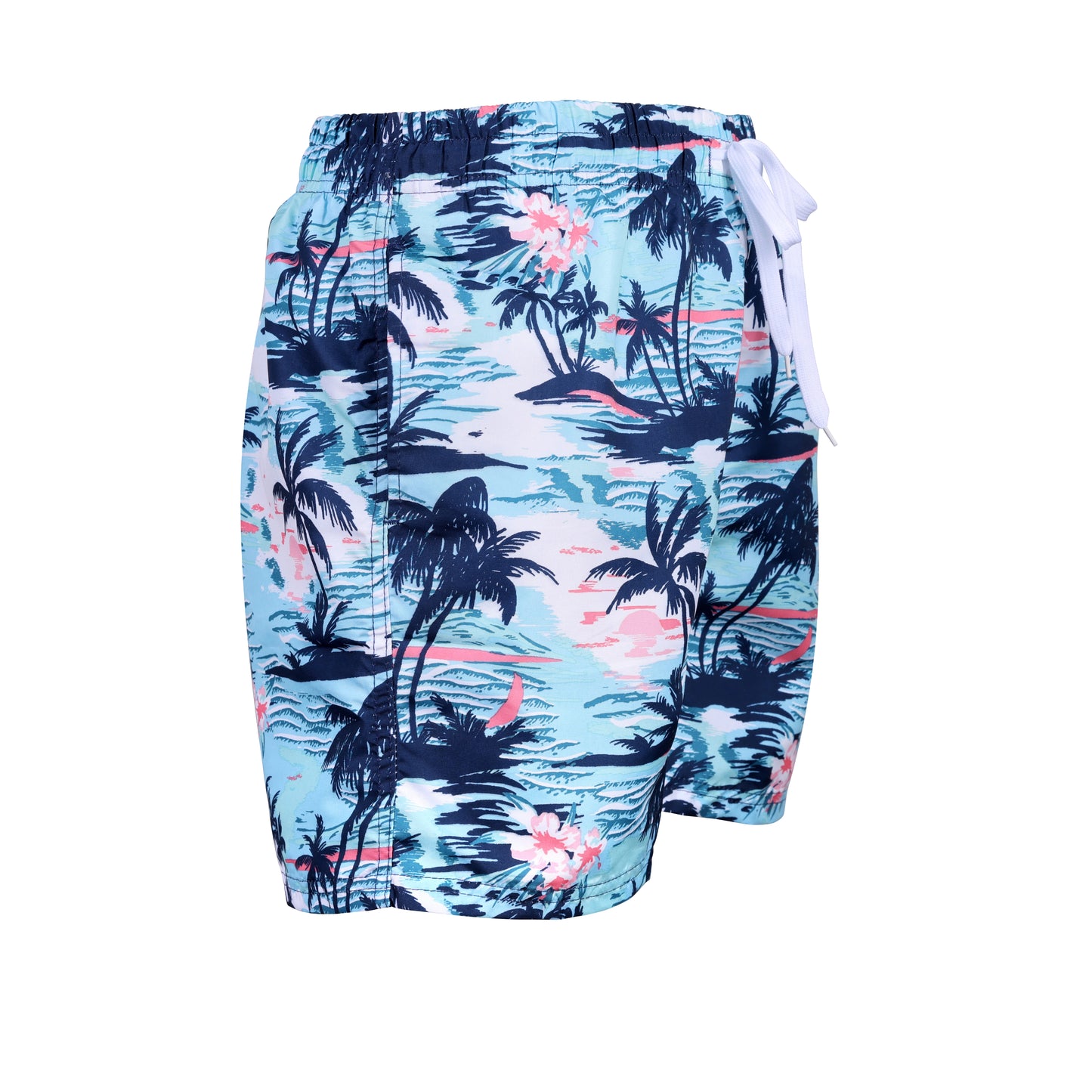 JDN Men's Tropical Design Swim Shorts