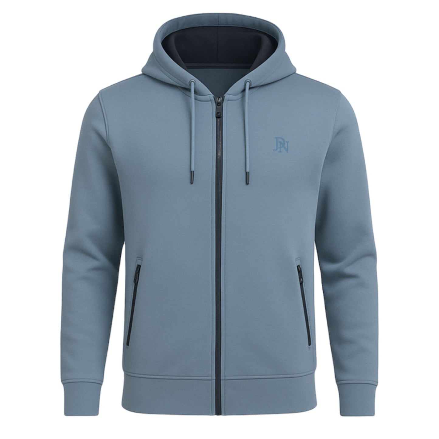 JDN Men's Premium Full Zip Hoodie
