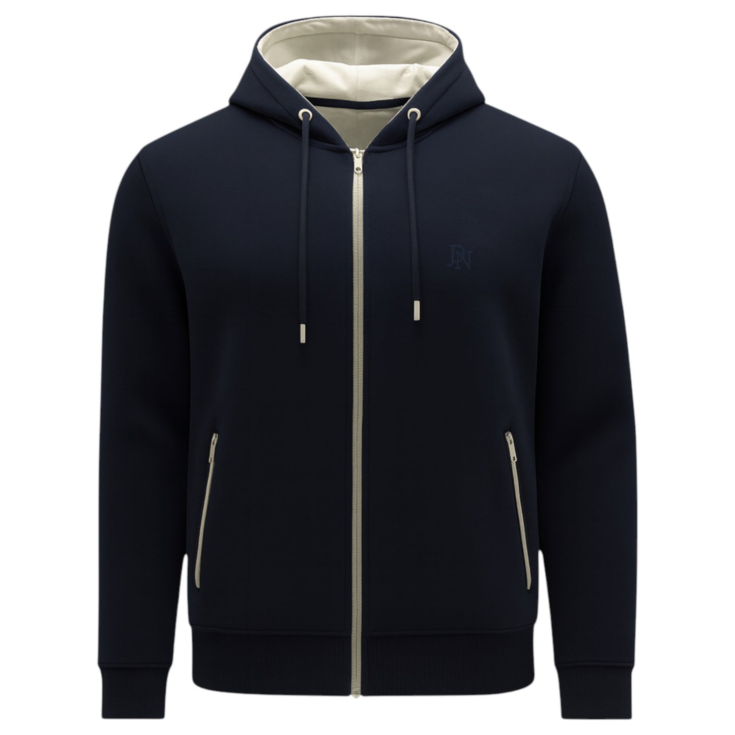 JDN Men's Premium Full Zip Hoodie