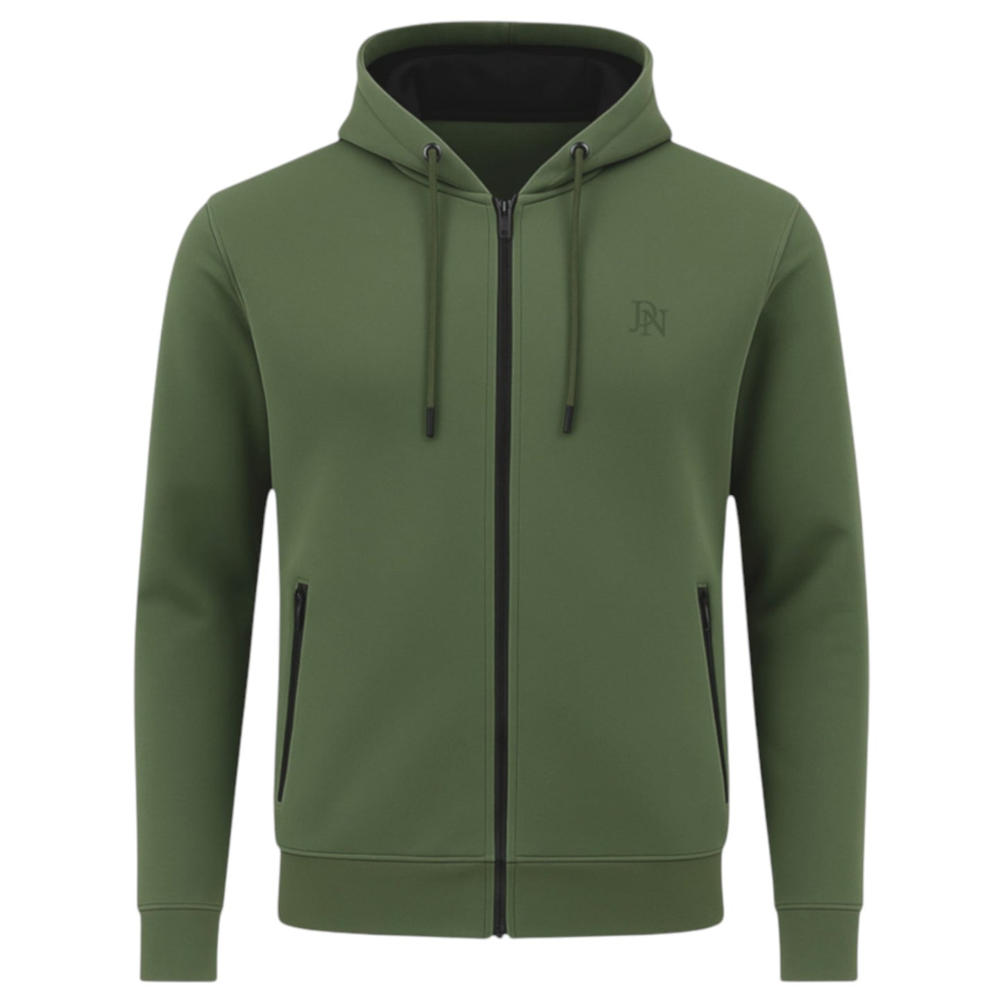 JDN Men's Premium Full Zip Hoodie