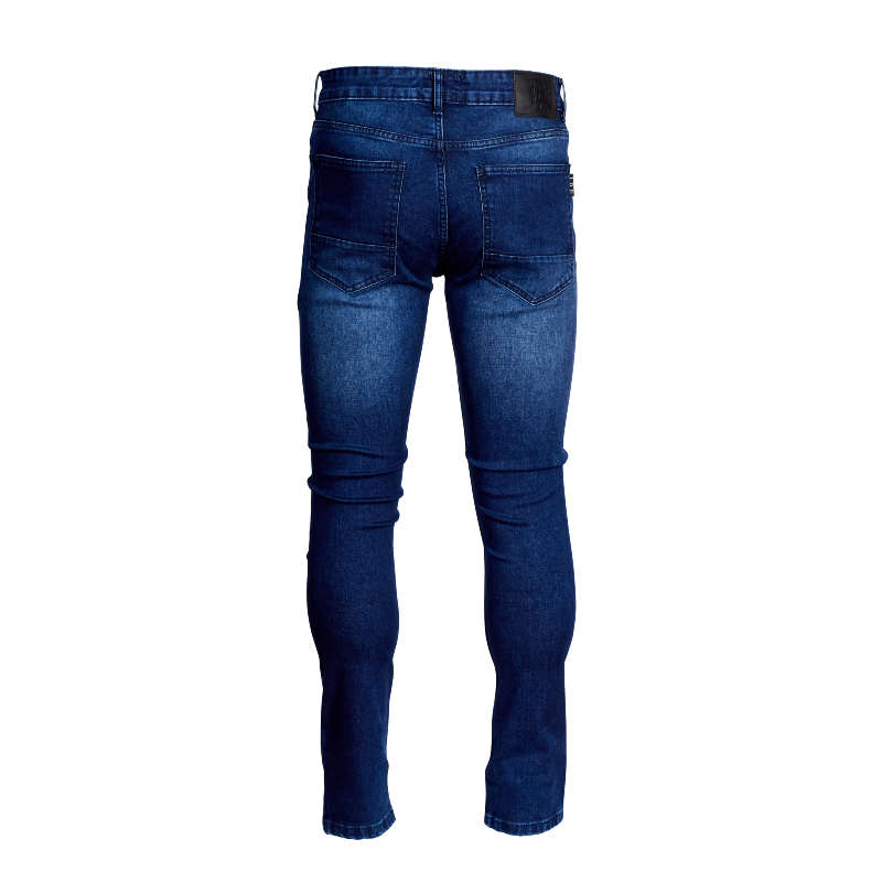 JDN Men's Premium Quality Slim Fit Jeans - Dark Denim
