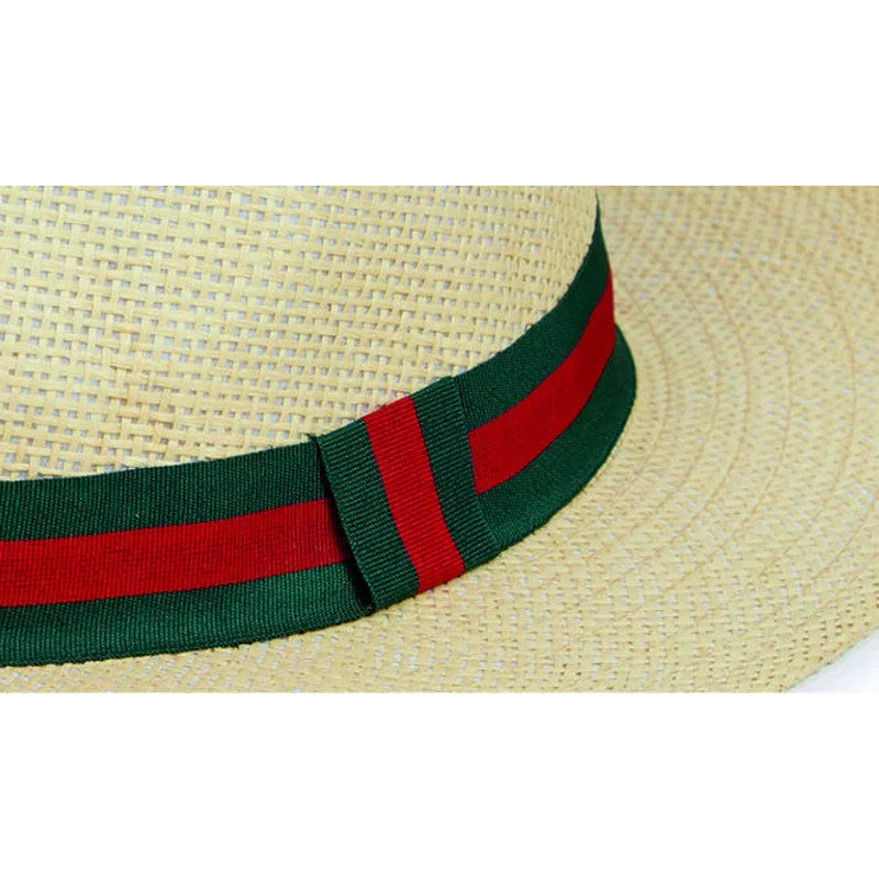 JDN Fitted Beige SunSmart Panama Hat