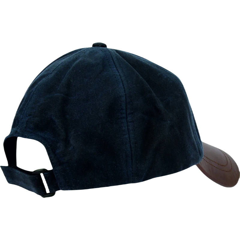 JDN WaxGuard Leather BaseBall Cap