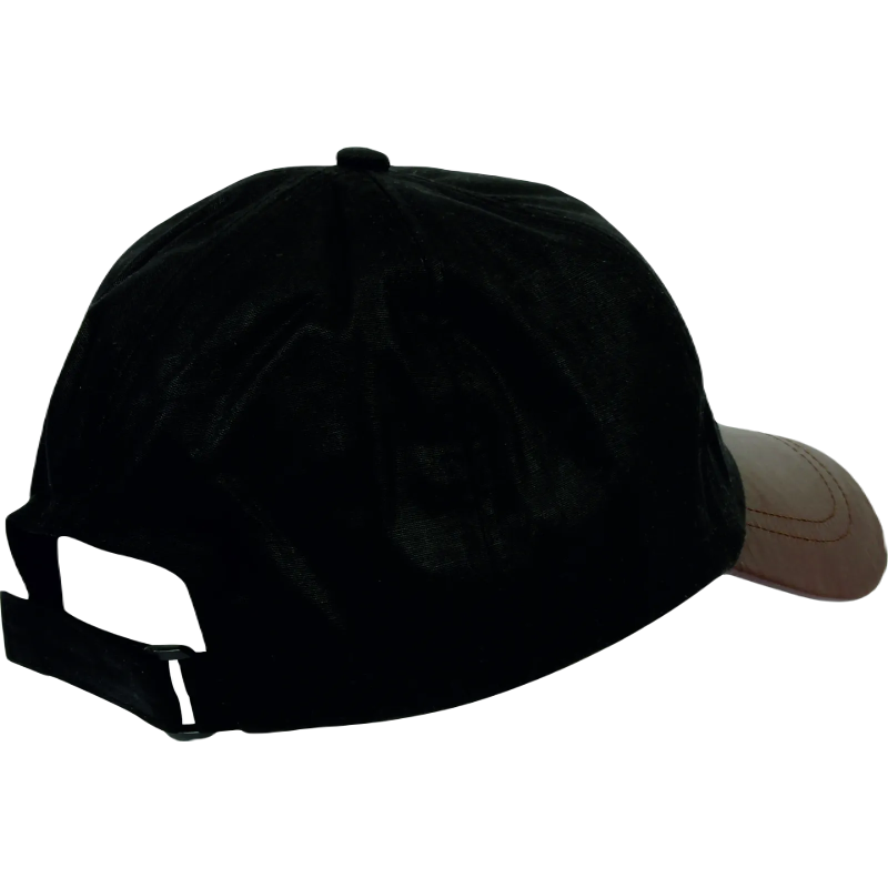 JDN WaxGuard Leather BaseBall Cap
