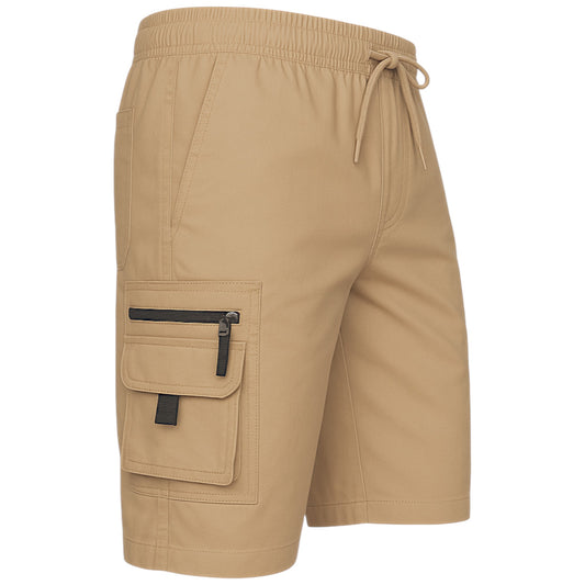 JDN Men's 100% Cotton Cargo Shorts – Durable, Breathable & Multi-Pocket