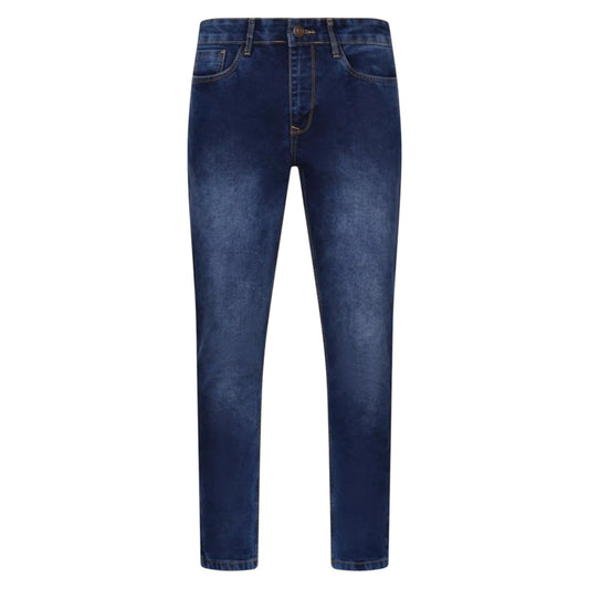 JDN Men's Premium Quality Slim Fit Jeans - Stone Wash