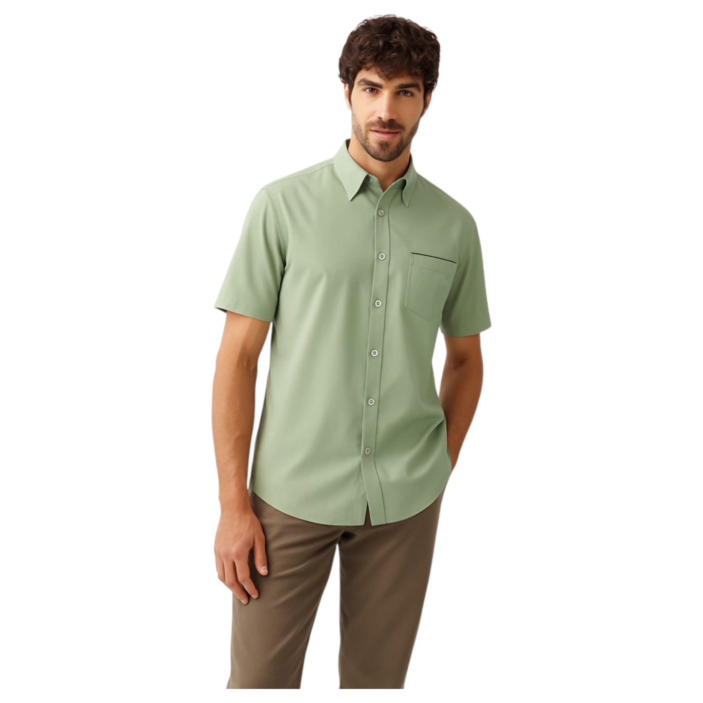 JDN Branded Men's Easy Care Classic Shirt