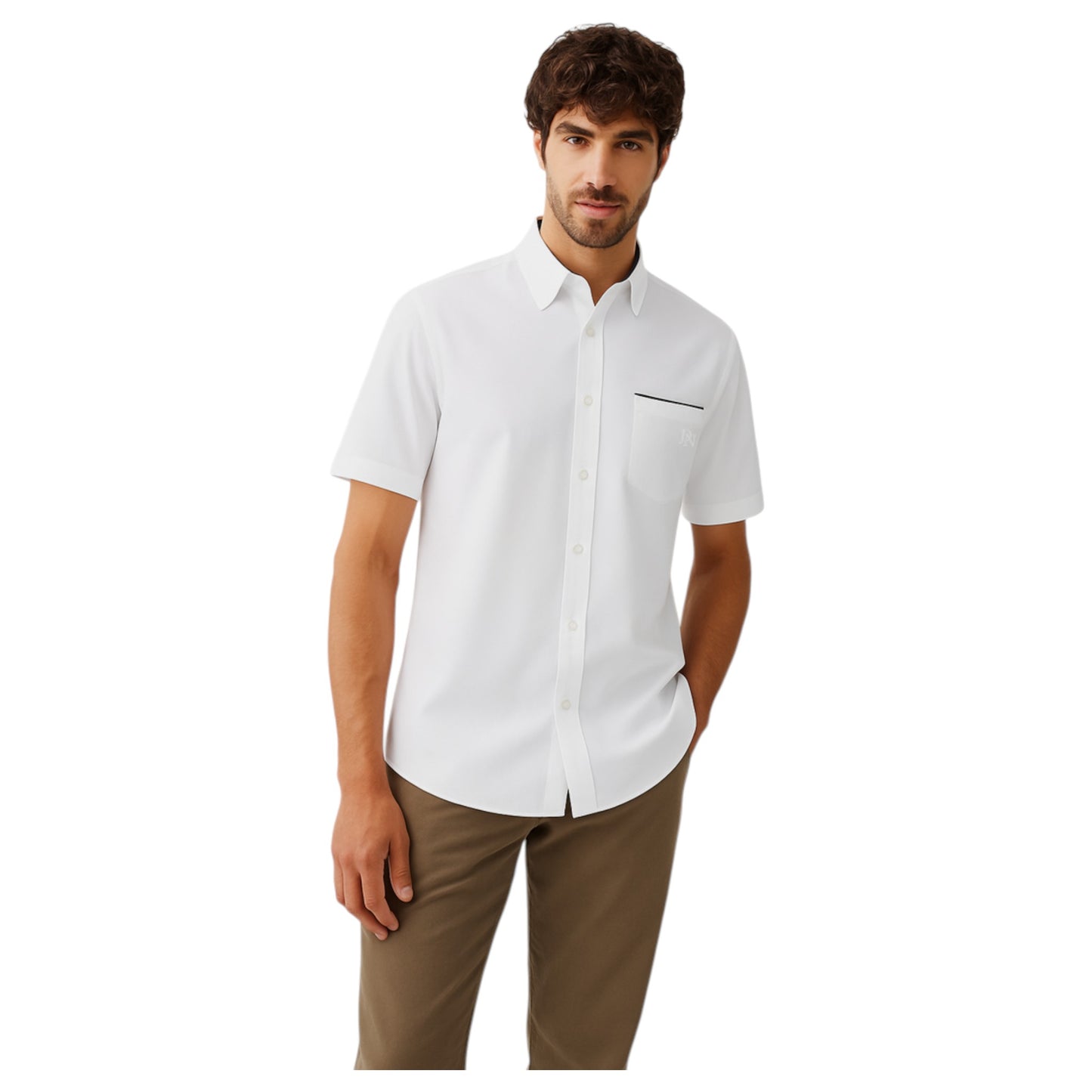 JDN Branded Men's Easy Care Classic Shirt