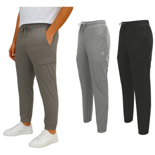 JDN Men's Modern Cargo Trousers