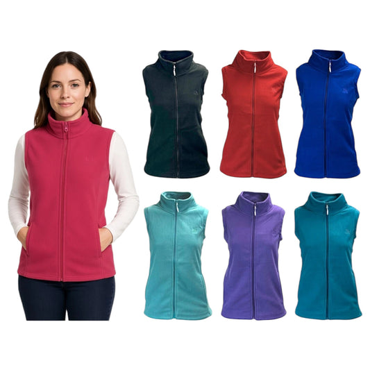 JDN Ladies Full Zip Fleece Gilet